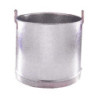 CUBO RECTO GALVANIZADO 2 ASAS LATERALES 12 18 L.