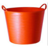CUBO 14 L. FLEXIBLE NARANJA SP14O