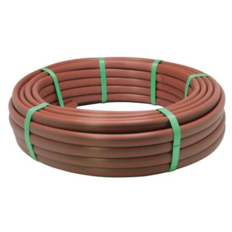 TUBERIA 16MM LISA 0.35 CM ROLLO 25M MARRON C4372