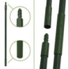TUTOR DE ACERO PLASTIFICADO 16M PROLONGABLES 60CM.
