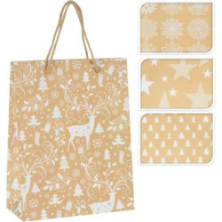 BOLSA REGALO MINI MOTIVOS NAVIDEÑOS ABD101380