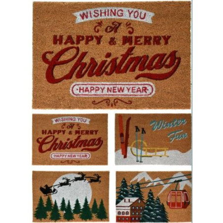 FELPUDO COCO MOTIVOS NAVIDEÑOS A54200160
