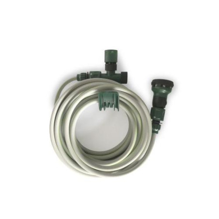 KIT MANGUERA 10M CON COLGADOR GRIFO HANGA K10
