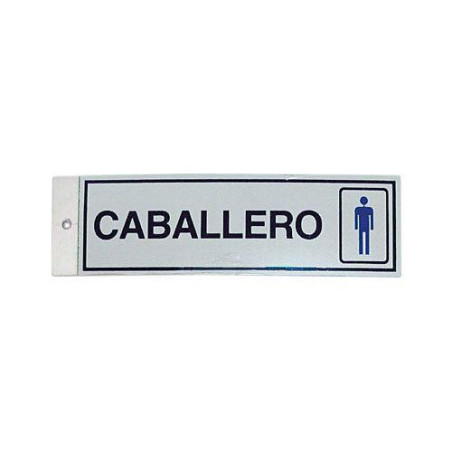 PICTOGRAMA LATONADO 180X60 CABALLERO