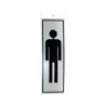 PICTOGRAMA LATONADO 180X60 SILUETA HOMBRE