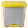 PEDALBIN ECOLOGICO 50 L. AMARILLO