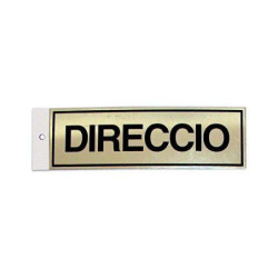 PICTOGRAMA LATONADO 180X60 DIRECCION