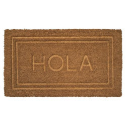 FELPUDO COCO PRENSADO HOLA BORD NATURAL 40X70