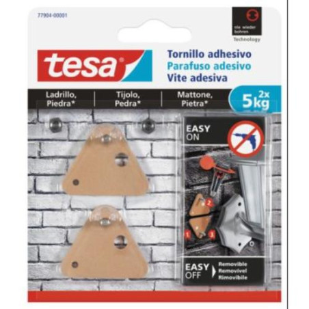 TORNILLO ADHESIVO TRIANGULAR 5 KG.LADRILLO/PIEDRA