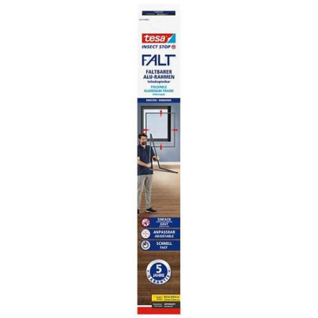 MALLA MOSQUITERA P/VENTANA 80X80-140X140CM BLANCO