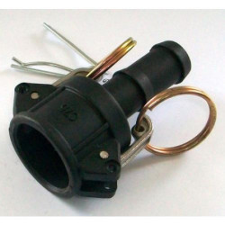 CONECTOR CAMLOCK POLIPROPILENO 3/4" T-C