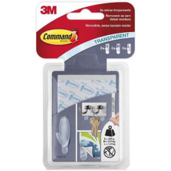 TIRAS COMMAND SURTIDAS TRANSPARENTES 17200CLR