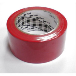 ROLLO CINTA VINILO ROJA 50X33 MM. 764IR50