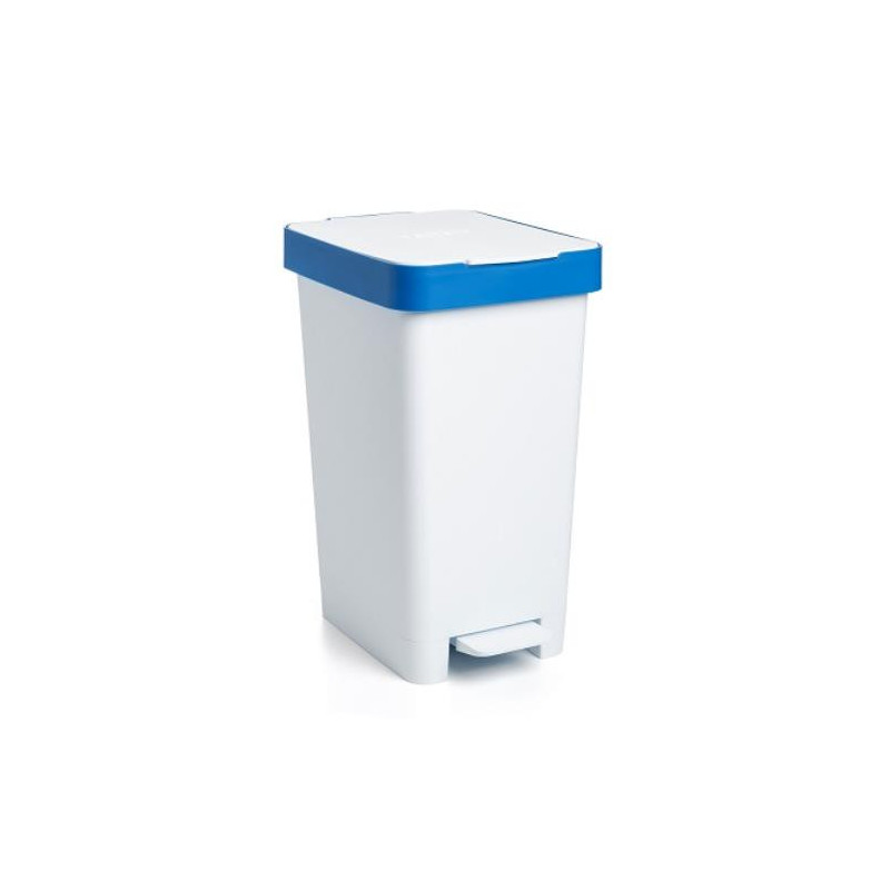 CUBO PEDAL 25 LITROS SMART AZUL RECICLAJE 1021000