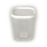 CONTENEDOR ALIMENTOS 0.7 L. BCO.CUADRADO 1160301