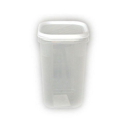 CONTENEDOR ALIMENTOS 1 L. BLANCO CUADRADO 1160401