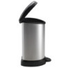 CUBO 20 L. CON PEDAL DECOBIN PLATA 220959