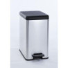 CUBO PEDAL 25 L. SLIM BIN PLATA 213300