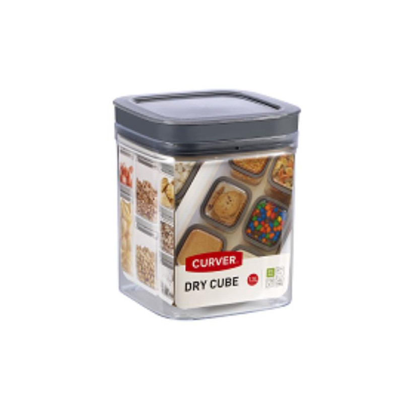 BOTE COCINA DRY CUBE 1,3RIS/TRANSPARENTE 234003