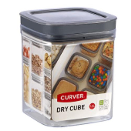 BOTE COCINA DRY CUBE 1,3RIS/TRANSPARENTE 234003
