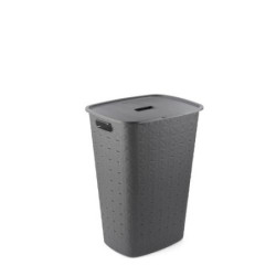PONGOTODO SOFTEX LAUNDRY HAMPER 56L GRIS OSCURO