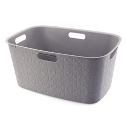 CESTA SOFTEX L BASKET 45L GRIS CLARO 258704