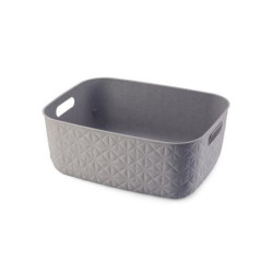 CESTA SOFTEX M 12,5L GRIS CLARO 258715