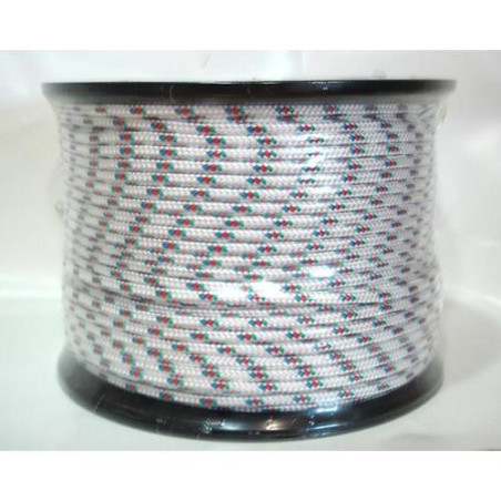 CUERDA TRENZADA ALMA PP. 6 MM. TRICO 200 M.
