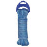 CORDON PP. ALMA TEXTURA 4MM. AZUL/BLANCO 15M.