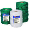 CUERDA CABLEADA PO. 4 CABOS 6 MM. VERDE 100 M.