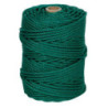 CUERDA CABLEADA PE. 4 CABOS 5 MM. VERDE 100 M.