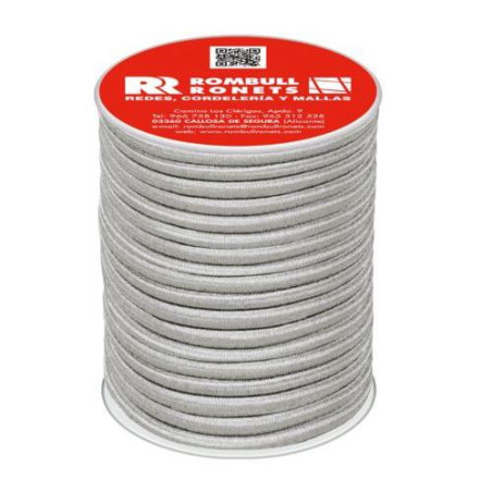 CUERDA ELASTICA PES 06MM 25M BLANCO 451410002244