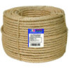 CUERDA CABLEADA SISAL 4 CABOS 10 MM. 100 M.