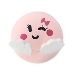 COLGADOR ADHESIVO INFANTIL ROSA