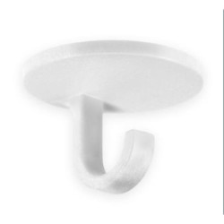 COLGADOR ADHESIVO PARA TAZAS BLANCO 4 UDS