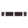 COLGADOR HAYA 3 GANCHOS ACERO/WENGUE  3703-0