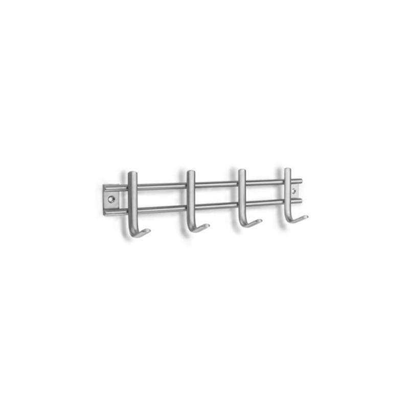 COLGADOR ACERO INOXIDABLE 4 GANCHOS 3717-1