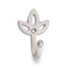COLGADOR LATON TULIPAN NIQUEL SATINADO 3751-7