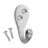 COLGADOR CLASICO LATON NIQUEL SATINADO 3760-7