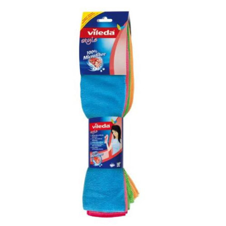 BAYETA MICROFIBRAS STYLE 4 UNIDADES 141292