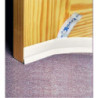 BURLETE PVC SAPELLY ADHESIVO 38X1.00