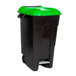 CONTENEDOR BASURA 120L. VERDE 423031