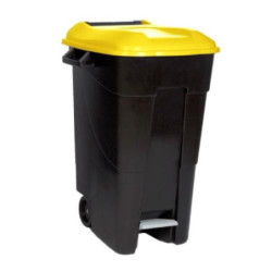 CONTENEDOR BASURA 120L. AMARILLO 423017