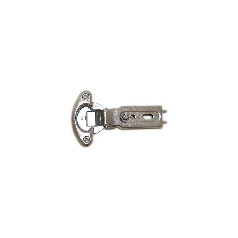 BISAGRA CAZOLETA METALICA 206-M 35 MM. RECTA+BASE BISAGRA CAZOLETA METALICA 206-M 35 MM. RECTA+BASE