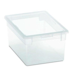 CAJA ORDENACION LIGHT BOX M/2 6L. TRANSPARENTE