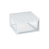 CAJA ORDENACION LIGHT DRAWER L 23L.TRANSPARENTE