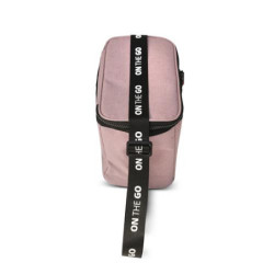 BOLSA TERMICA 4 L ROSA JASPEADA ON THE GO 9100-TR