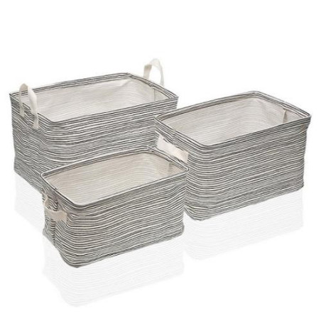 SET 3 CESTAS REC. BLACK LINE 22000014