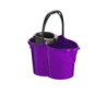 CUBO CON ESCURRIDOR OVALADO 15 L. MORADO 09050