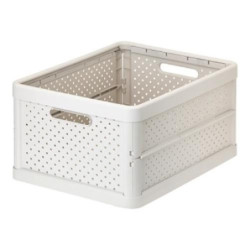 CAJA 32L COMPACT PLEGABLE SAND WHITE 11037